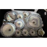 A collection of Wedgwood The Etruria part teaset to consist of cups, saucers, sandwich plates,