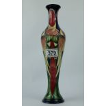Moorcroft vase decorated in the Trinity design signed Phillip Gibson and dated 2003,