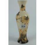 Moorcroft vase decorated in the Enchinacea design dated 2001,