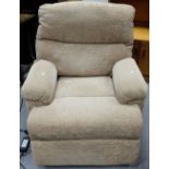Quality electrical reclining armchair