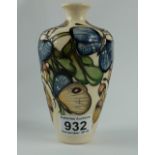 Moorcroft Butterfly vase height 16cm