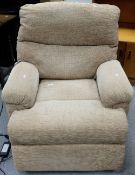 Quality electrical reclining armchair