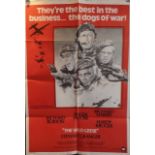 A Vintage “The Wild Geese" Film Poster Warner Brother Films. Edge damage. 1010 x 705mm