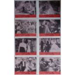 A Set Of Eight "Maytime" Lobby Cards, 1937 M-G-M. Starring Jeanette MacDonald and Nelson Eddy. 280 x