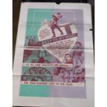 A Vintage "Deep in My Heart" Film Poster M-G-M. Edge tears and losses. 1010 x 690mm