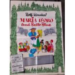 A Vintage Mario Doro and Bello Blue Film Poster Constantin Films. Fair. 830 x 590mm