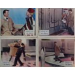 A Collection of Vintage Lobby Cards for "My Uncle" (Mon Mon Oncle) By Jacques Tati, Gaumont Films,