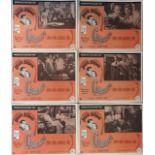 A Rare Group of Six Vintage Lobby Cards for "Casablanca" Warner Bothers and United Artists. Starring