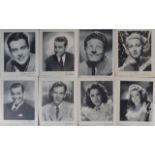 A Collection of 24 M-G-M Studio Cards To include Frank Sinatra, Elizabeth Taylor, Clark Gable,