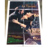 A Vintage "La Traviata" Film Poster Accent Films. Tear to corner. 1020 x 710mm