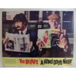 An Original 1964 USA "Beatles A Hard Day's Night" Lobby Card United Artists Corporation, numbered