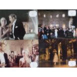 Four Studio Lobby Cards for "The Great Gatsby" (4) Starring Mia Farrow and Robert Redford. Corner