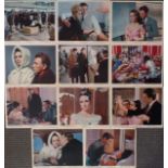 Original 1963 Lobby Cards from "The V.I.P's" Metro - Goldwin - Mayer. Starring Richard Burton,