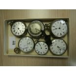 Collection Victorian and later pocket watches incl. silver cased example