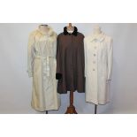 Ladies' 1960s - 1970s vintage coats including tweed, wool, Angora wool, faux fur, mohair,