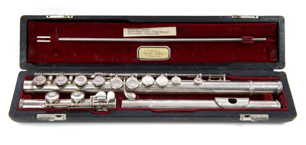 W. M. S. Haynes Company American silver flute, 1947, serial no.