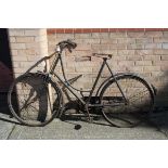 Ladies' Hercules vintage bicycle - single speed with 28 inch wheels,