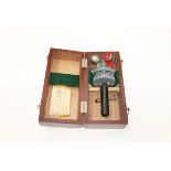 Smiths hand anemometer in fitted box