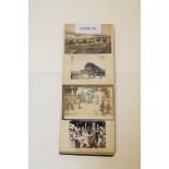 Chinese album containing early 1900s photographs, probably collected by a sailor, Japanese Temple,