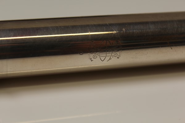 W. M. S. Haynes Company American silver flute, 1947, serial no. - Image 6 of 10