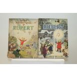 Books - an original 1949 Rupert annual with pictorial card cover,