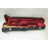 Yamaha trombone in fitted case,