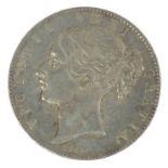 G.B. 1845 Victoria Young Head Crown.