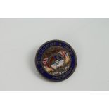 South Africa - finely enamelled 1892 Kruger Half Crown in the form of a pin brooch (1 coin)