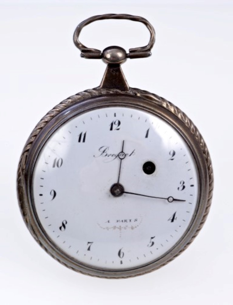 Early 19th century gentlemen's pocket watch with a fusee movement and verge escapement,