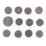 Essex - Colchester 17th century Halfpenny and Farthing tokens - James Tayspell ¼ Northgate,