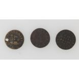 Essex - Ingatestone 17th century Halfpenny tokens - John & Thomas Barker ½ 1668.