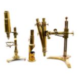 19th century brass Ross Microscope no.
