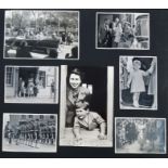 Fascinating early 1950s Royal photograph album of King George VI and Queen Elizabeth II on various