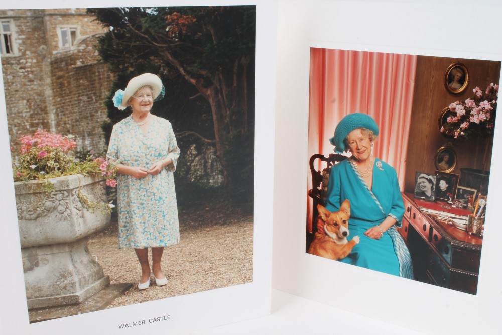 HM Queen Elizabeth The Queen Mother - four signed Royal Christmas cards - 1991, 1992, 1993 and 1994, - Image 2 of 4