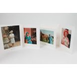 HM Queen Elizabeth The Queen Mother - four signed Royal Christmas cards - 1991, 1992, 1993 and 1994,