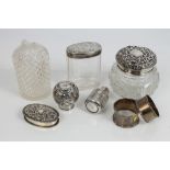 Selection of miscellaneous Victorian, Edwardian and later silver,