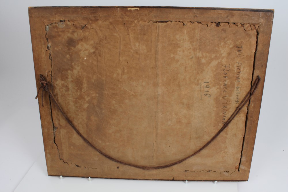 First World War Sailor's needlework picture of rectangular form, - Image 6 of 6