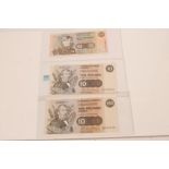 Banknotes - Scotland - Clydesdale Bank PLC., Ten Pound Notes, signed A. R. MacMillan.