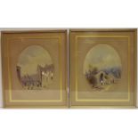 Pair of Quality Miniature Watercolours