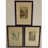 Set of 3 Edwardian Framed Prints