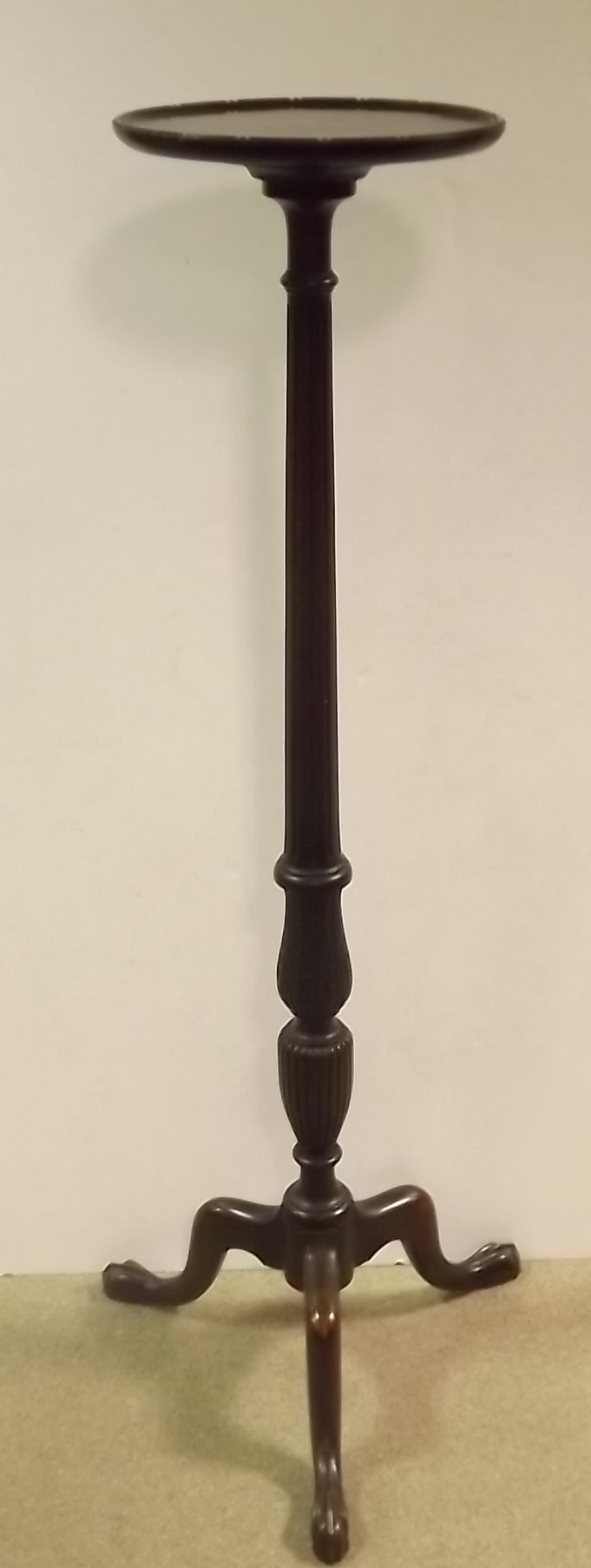 Edwardian Mahogany Torchere