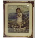 W.H. Littlewood Gilt Framed Watercolour