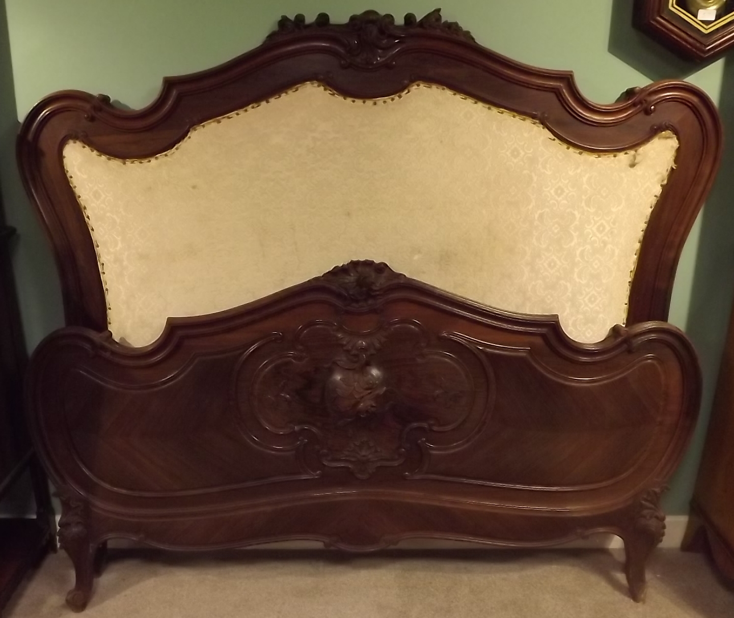 Victorian French Rosewood 5ft Bed Ends &