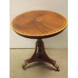 Rare Quality Edwardian Inlaid Mahogany C