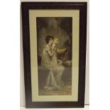 Victorian Framed Print Mother & Child