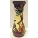 Moorcroft Vase in the Ingleswood design dated 2003 designed by Philip Gibson 20cmH