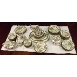 64 Piece Victorian Coalport Dinner Service