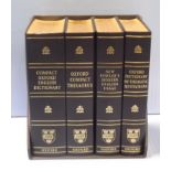 Set of 4 Oxford English Dic.