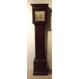 Edwardian Mahogany Grandmother Clock with Westminister Chime