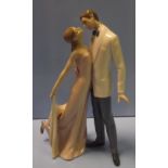 Large Lladro Figures 'First Dance'